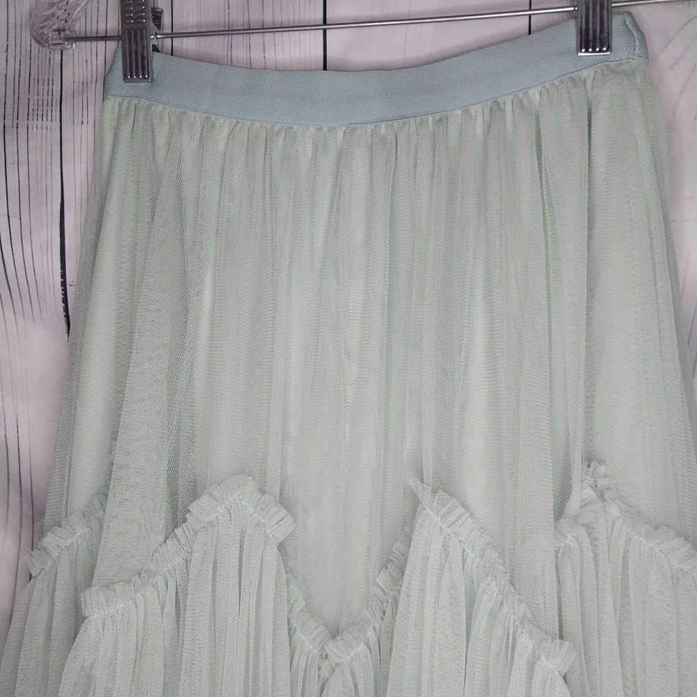 Mint Green Tulle Fairy Skirt - Picture 3 of 7